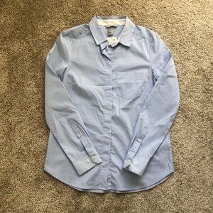 H&M Light Blue Pinstripe Shirt